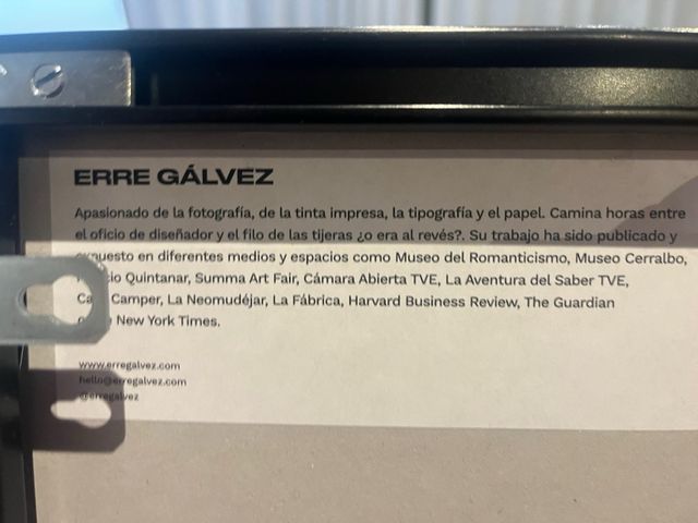 Obra de Erre Gálvez - Collage