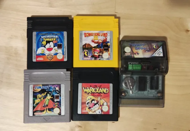 Lote 5 juegos Game Boy: Sylvester, Donkey Kong, Wa