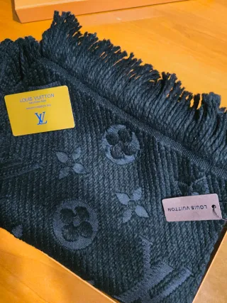 Sciarpa Louis Vuitton Nera Invernale