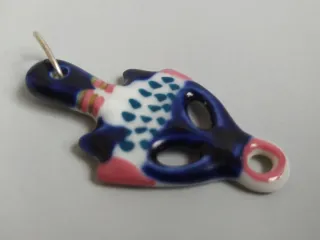 Sargadelos - Colgante Máscara Cerámica Lubican