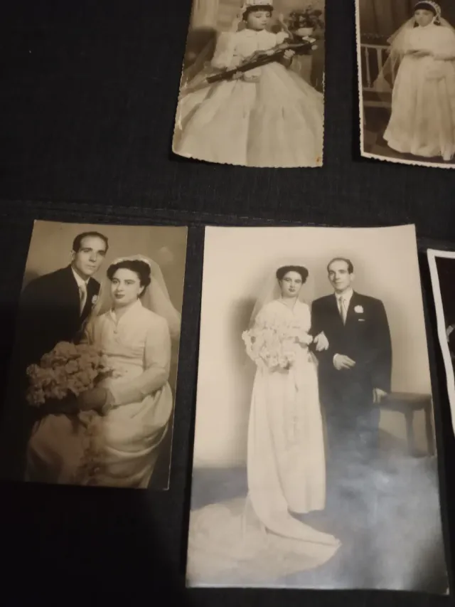 Fotos antiguas comunión y boda