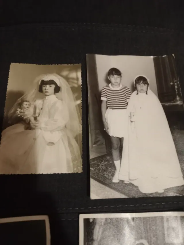 Fotos antiguas comunión y boda