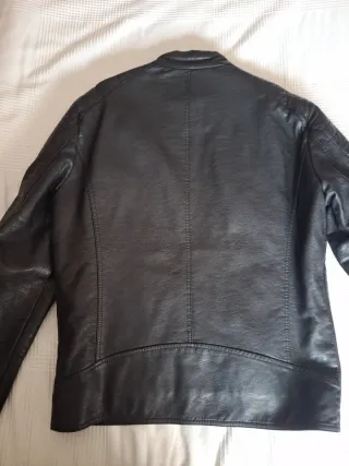 Cazadora Biker Easy Wear Negra Talla M