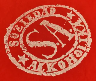 Camiseta Soziedad Alkoholika XL Roja