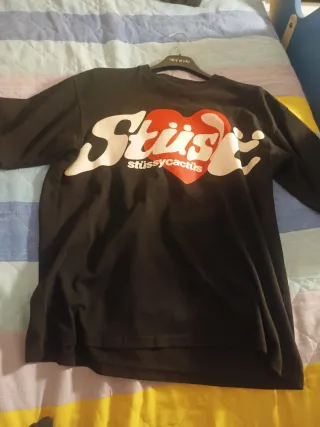 Maglietta Stussy x CPFM Nera