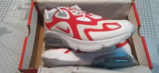 Zapatillas Nike Air Max 200 Blancas y Rojas