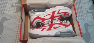 Zapatillas Nike Air Max 200 Blancas y Rojas