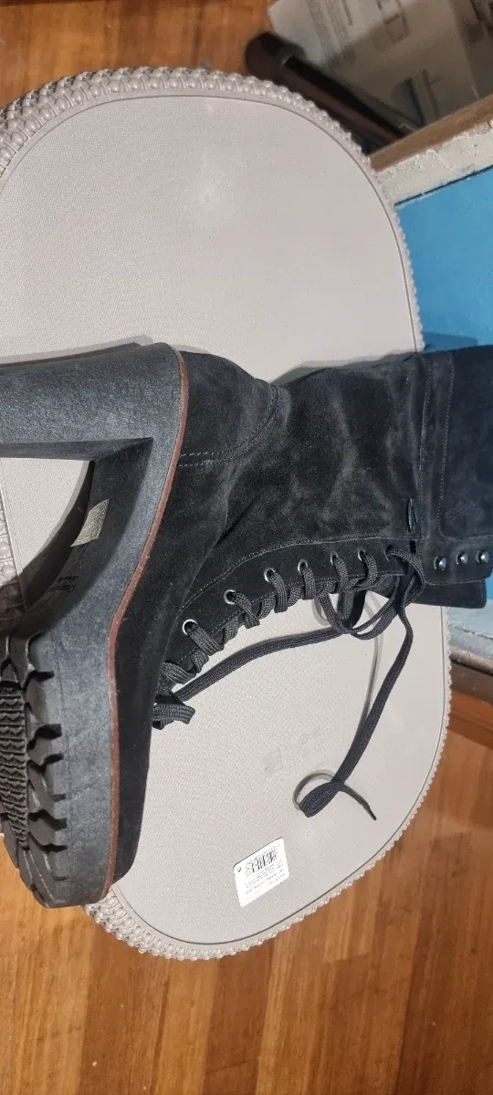 Stivali Alberto Guardiani neri in camoscio