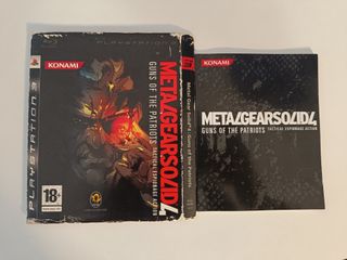 PS3 Metal Gear Solid 4: Guns of Patriots MGS4