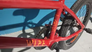 Bicicleta BMX Wipe 320 Roja