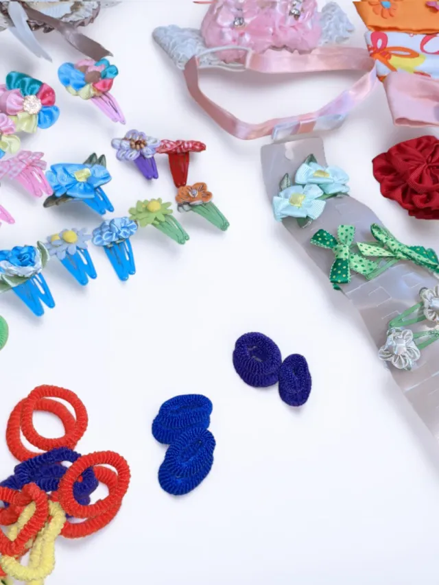 Lote Accesorios Bebé: Diademas, Gomas, Pinzas