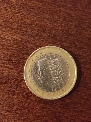 Moneda 1 Euro Beatrix Países Bajos 1999