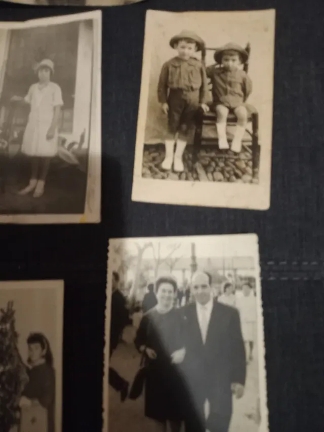 Lote 13 fotos antiguas