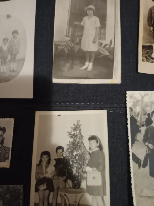 Lote 13 fotos antiguas