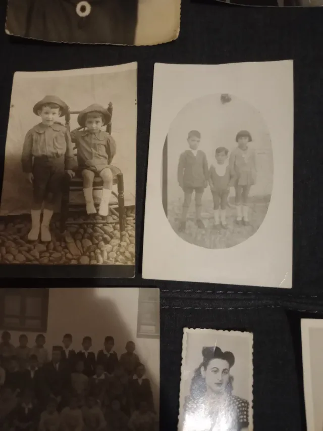 Lote 13 fotos antiguas