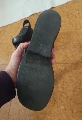 Sandalias Negras Mujer