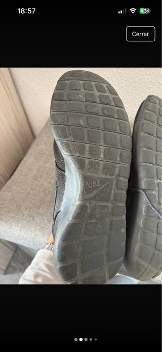 Zapatillas Nike Talla 38 Negras