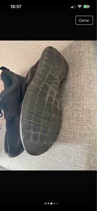 Zapatillas Nike Talla 38 Negras