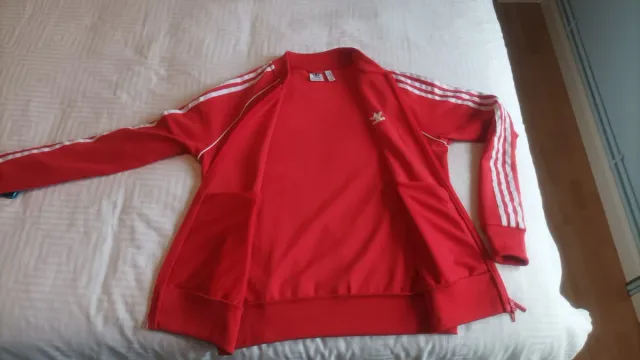 Sudadera Adidas Mujer Roja Talla XL