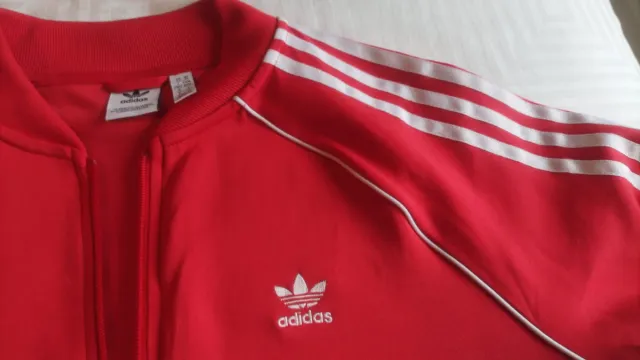 Sudadera Adidas Mujer Roja Talla XL