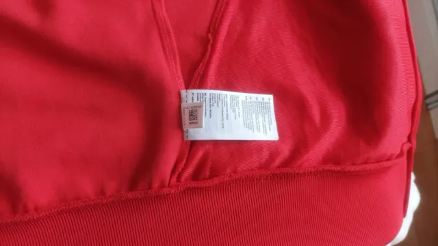 Sudadera Adidas Mujer Roja Talla XL