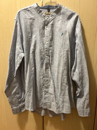 Camicia Uomo Blu Taglia XL