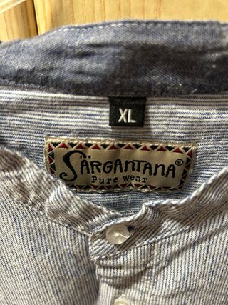 Camicia Uomo Blu Taglia XL