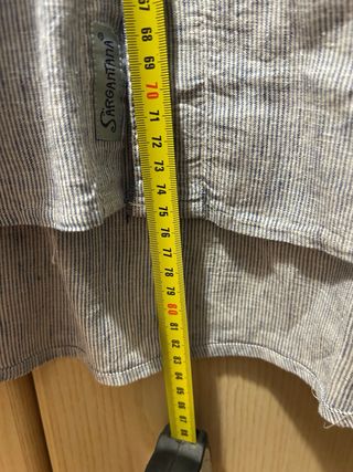 Camicia Uomo Blu Taglia XL