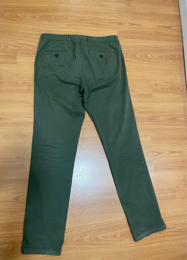 Pantalón de vestir hombre verde