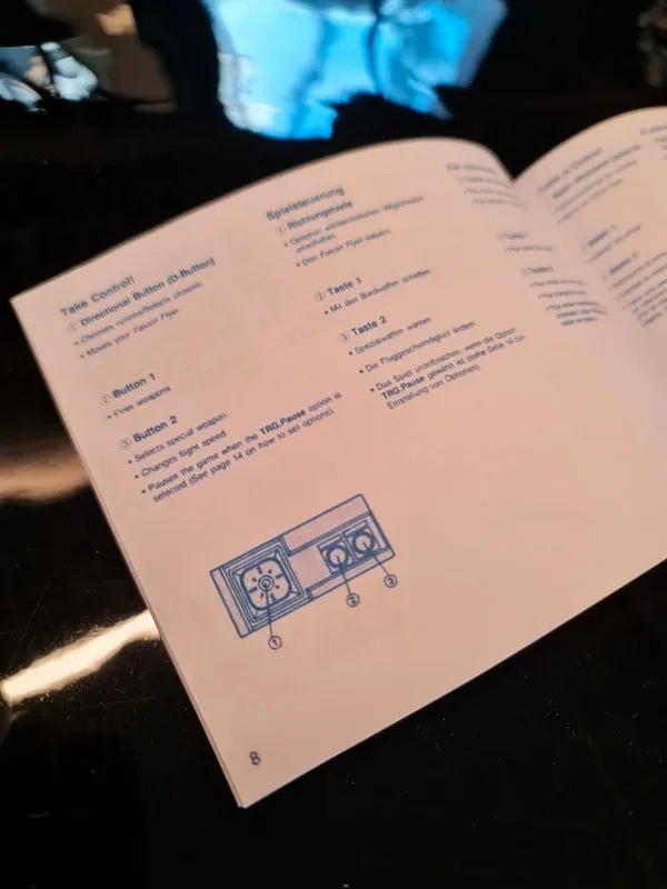 Manuale di sostituzione Power Strike II SEGA