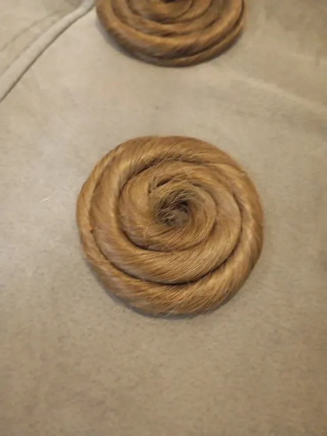 2 Rodetes cosidos para moños