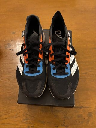 Adidas Adizero Boston 11 Negro Naranja