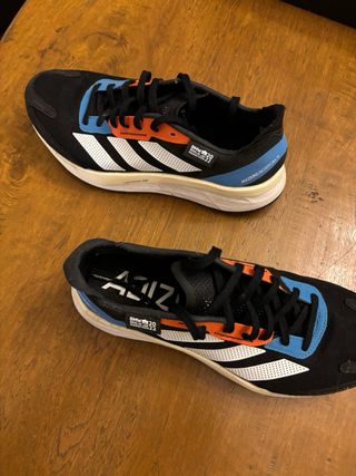 Adidas Adizero Boston 11 Negro Naranja