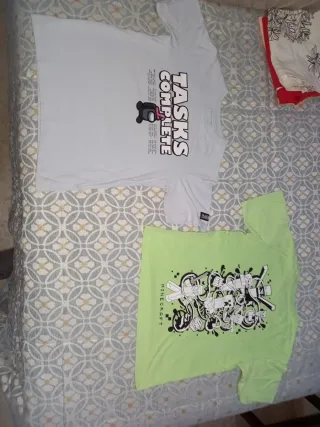 Lotes de camisetas tienda Zara Talla 6-7 Años120Cm