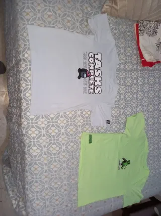 Lotes de camisetas tienda Zara Talla 6-7 Años120Cm