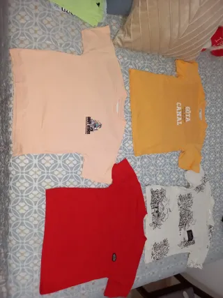 Lotes de camisetas tienda Zara Talla 6-7 Años120Cm