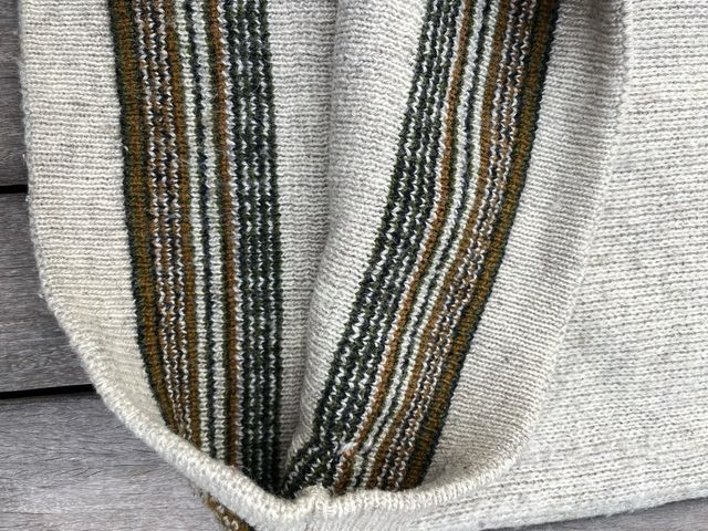 Jersey grueso 100% Pura lana virgen - hecho a mano