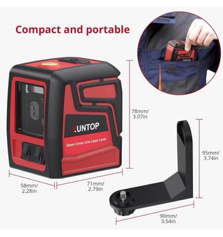 XUNTOP Nivel Láser 100ft Verde
