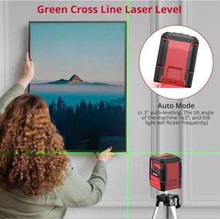 XUNTOP Nivel Láser 100ft Verde