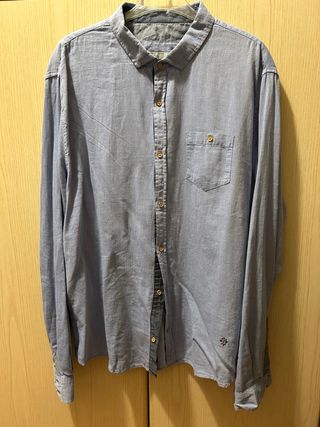 Camicia Bershka Uomo Blu