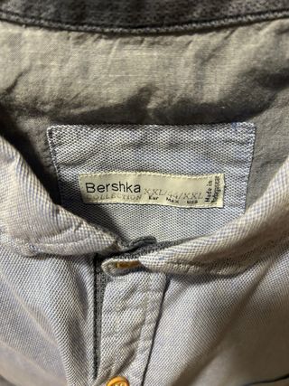 Camicia Bershka Uomo Blu