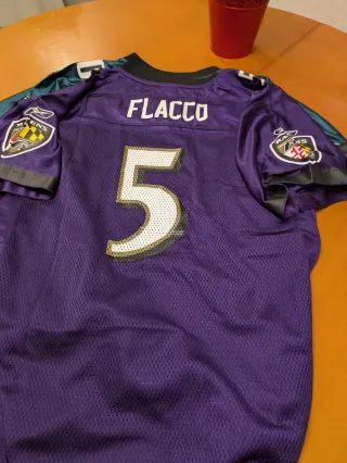 Camiseta NFL Ravens #5 Morada