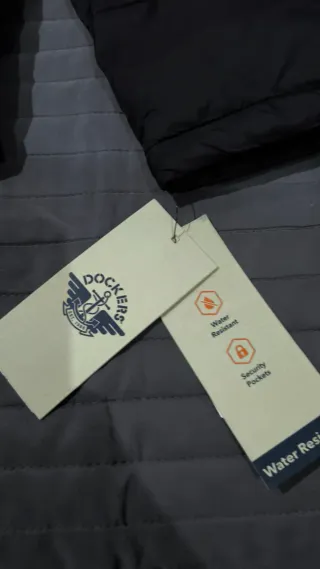 Cazadora Dockers Negra Talla S Nueva