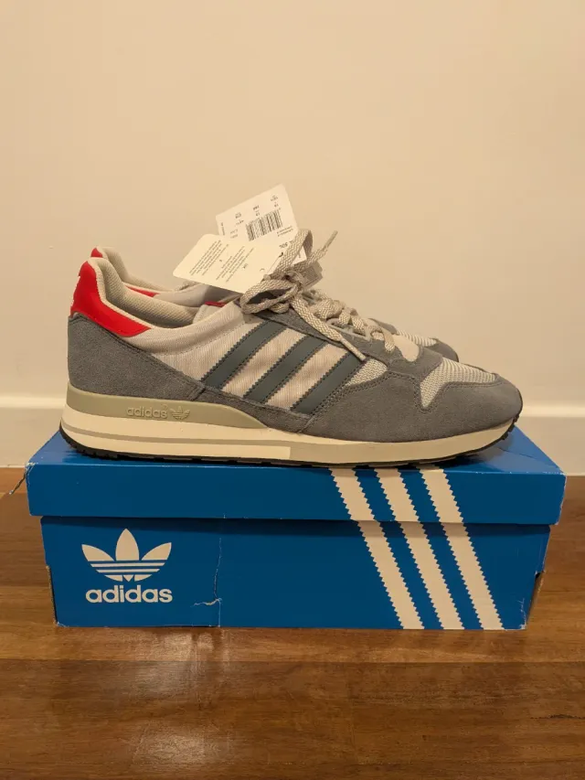 Adidas ZX 500 Size? Exclusive Gris y Rojo