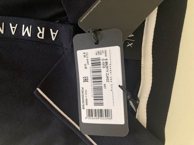 Polo Armani Exchange nuevo con etiqueta