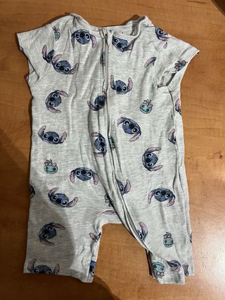 Pigiama corto per neonati Primark Stitch 9-12 mesi