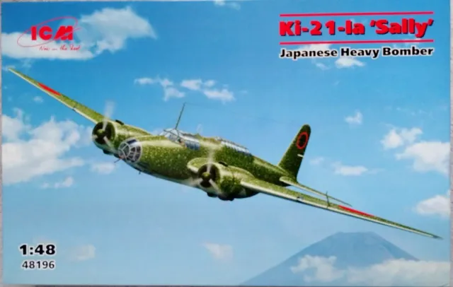 Maqueta Ki-21-Ia "Sally" Japanese bomber ICM#48196