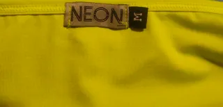 Falda Padel/Tenis Neón Gris y Amarillo