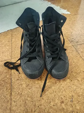 Zapatillas altas negras