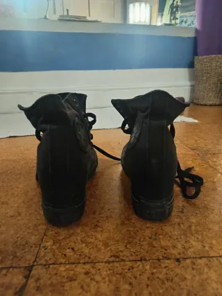Zapatillas altas negras